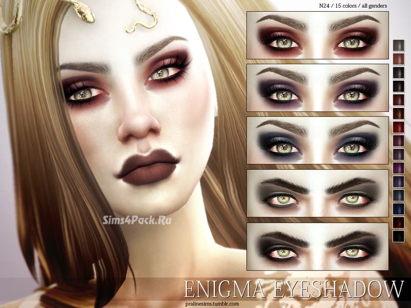 Тени для век "Enigma Eyeshadow N24"