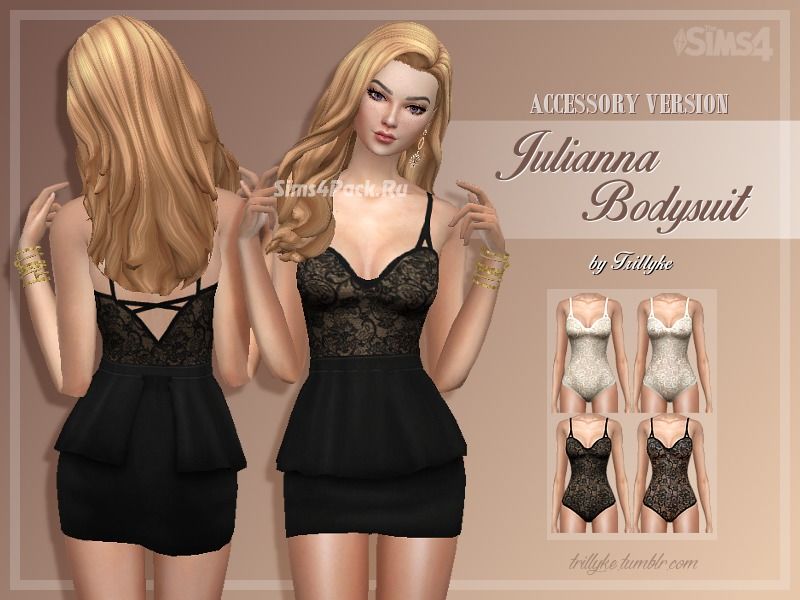 Кружевное боди "Julianna Bodysuit"