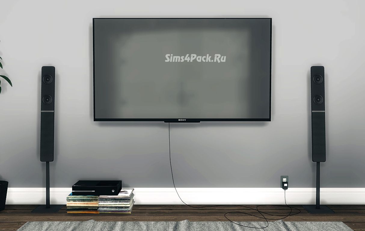 Настенный телевизор "Sony KDL50W800B Wall Mounted TV"