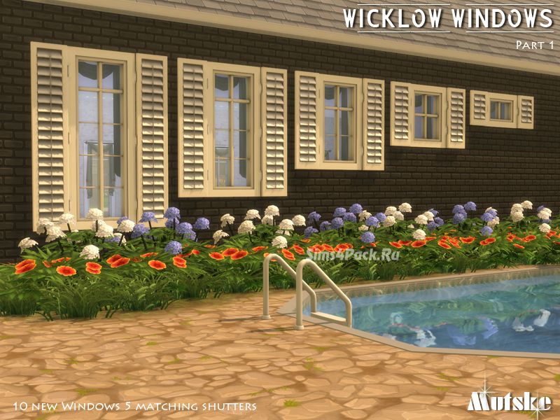 Строительный набор "Wicklow windows part 1"