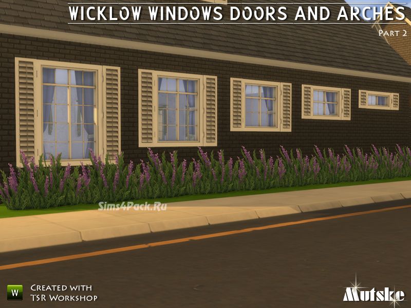 Строительный набор "Wicklow windows part 2"