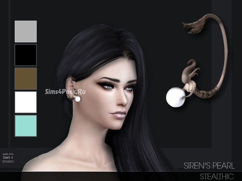 Кафф "Siren's Pearl Ear Cuff L/R"