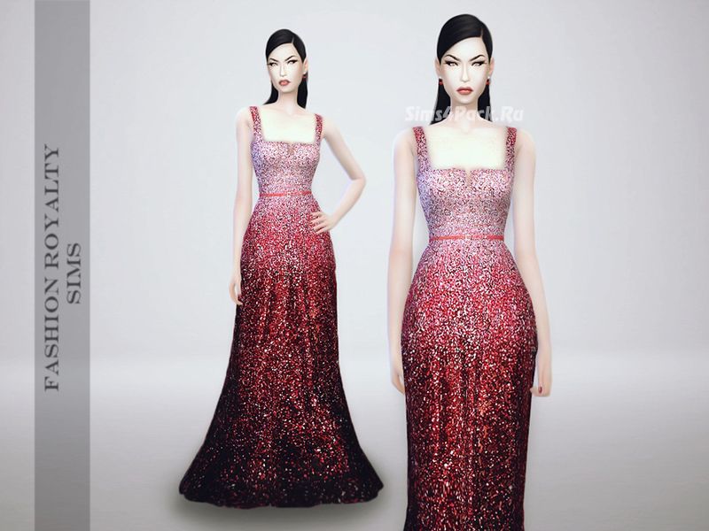 Платье "Elie Saab Fall 2014 - Ombre Dress"