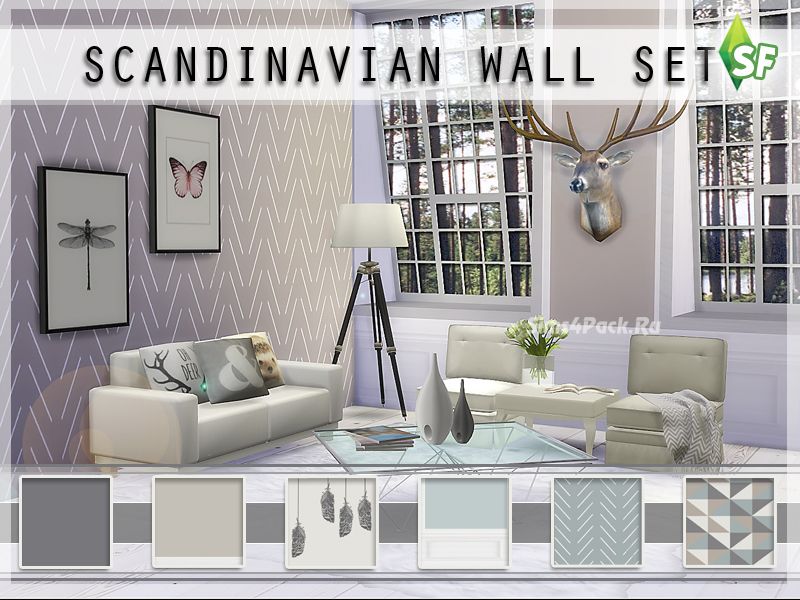 Набор настенных покрытий "Scandinavian Wall Set"