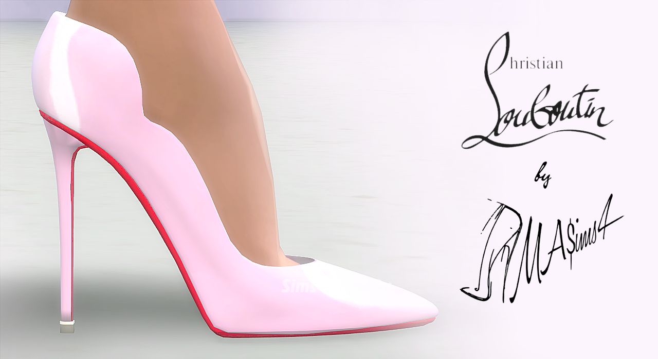 Туфли на шпильке "Christian Louboutin Hot Chick Pumps 130mm"