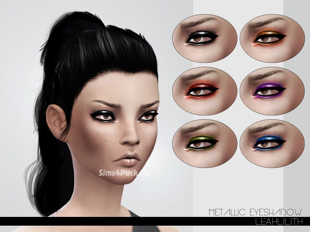 Тени для век "Metallic Eyeshadow"