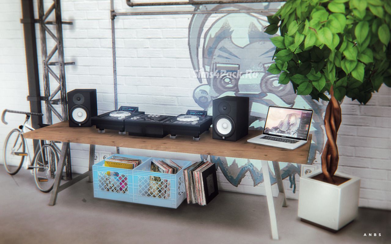 DJ комплект "DJ Turntables + Yamaha HS8s"
