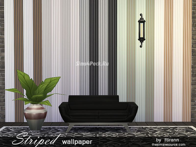 Настенное покрытие "Striped Wallpaper"