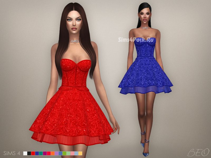 Платье "CRISTINA COLLECTION - BABY-DOLL DRESS"