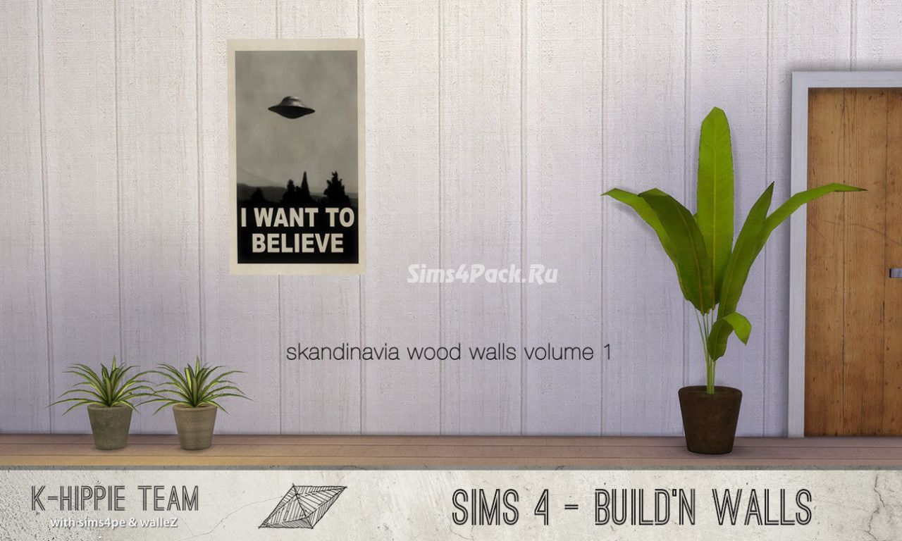 Настенное покрытие "Skandinavia Wood Walls volume 1"