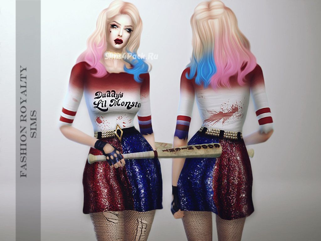 Комплект "Harley Quinn Outfit 2016"