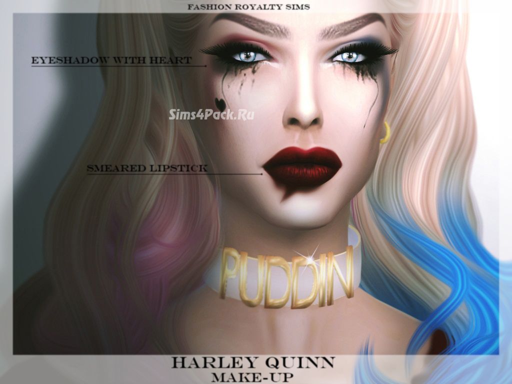 Набор косметики "Harley Quinn Make-up 2016"