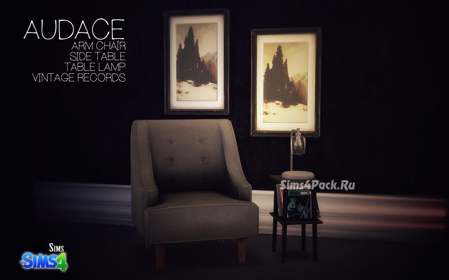 Интерьер в винтажном стиле "AUDACE MINI SET"