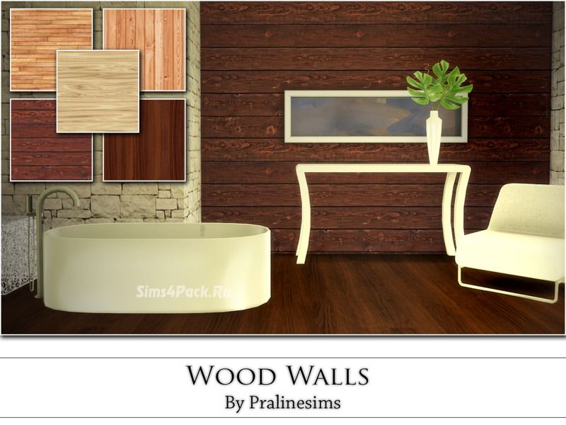 Набор настенных покрытий "Wood Walls"