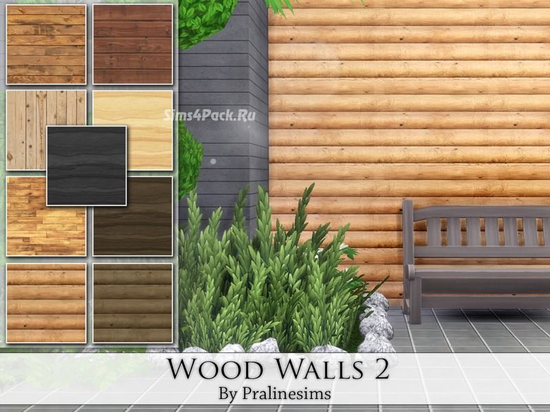 Набор настенных покрытий "Wood Walls 2"