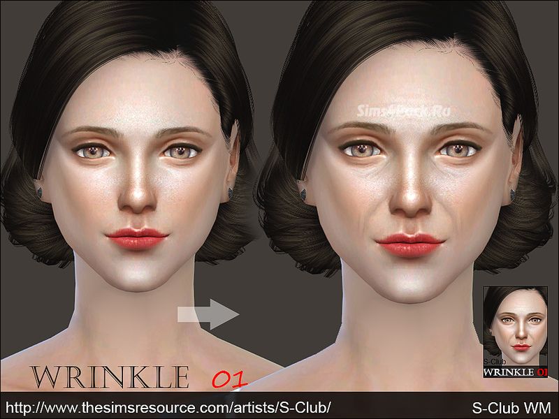Морщины "WM ts4 Wrinkle 01"