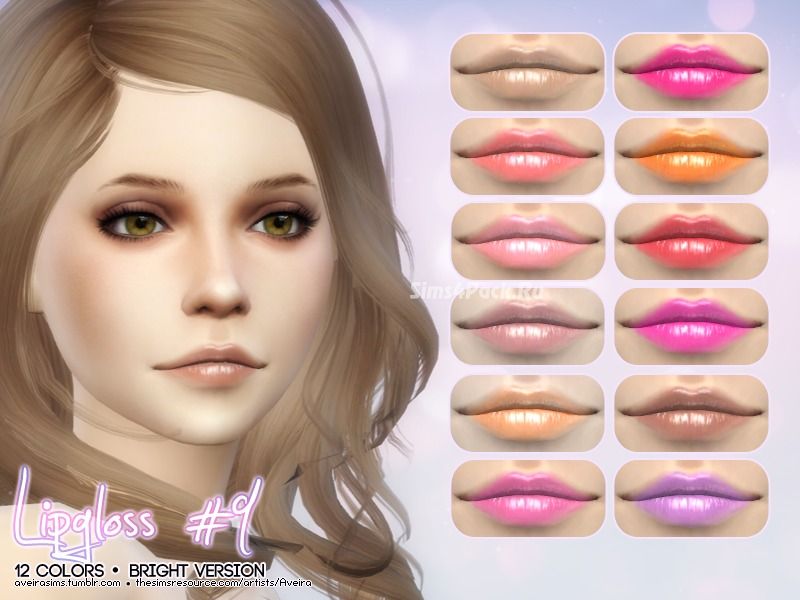 Блеск для губ "Lipgloss #9 - Bright Version"