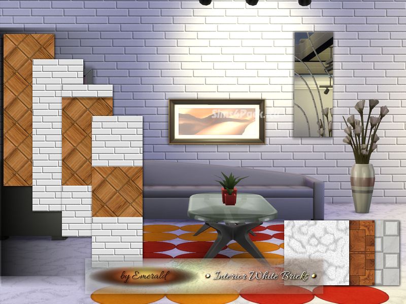 Набор "Interior White Bricks"