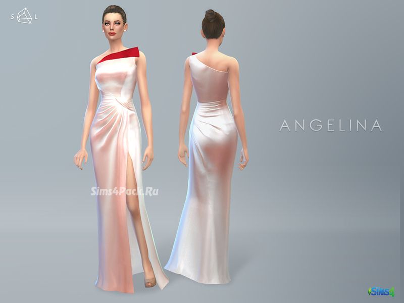 Платье "Cream Satin Gown ANGELINA"