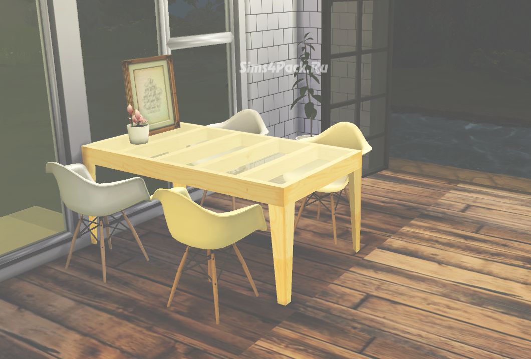 Стол "Handcrafted Dining Table"