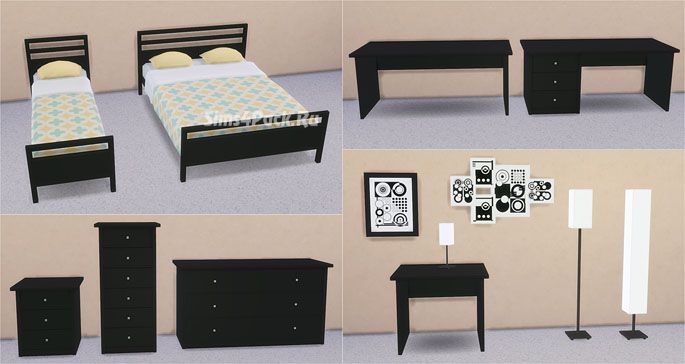 Спальня "Contrast Bedroom"