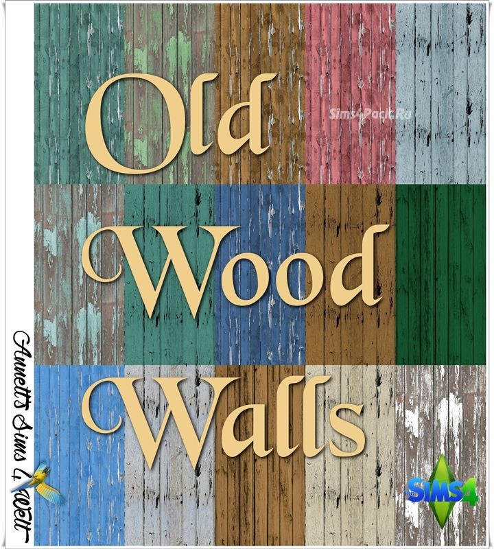 Настенное покрытие "Old Wood Walls"