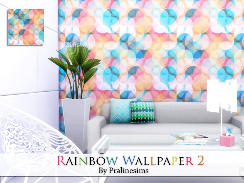 Настенное покрытие "Rainbow Wallpaper 2"
