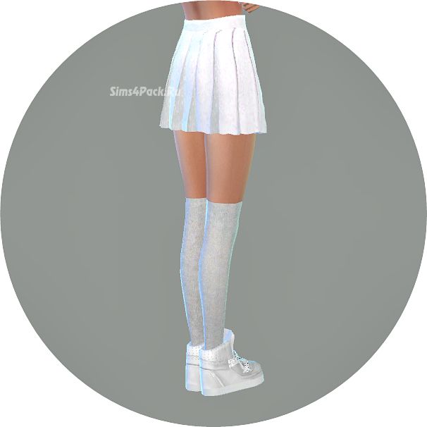 Юбка "real pleats mini skirt V1 single color"