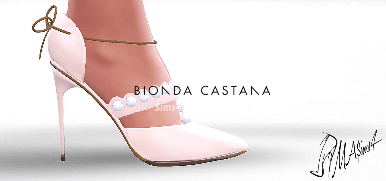 Туфли "Bionda Castana Pearl Pumps"