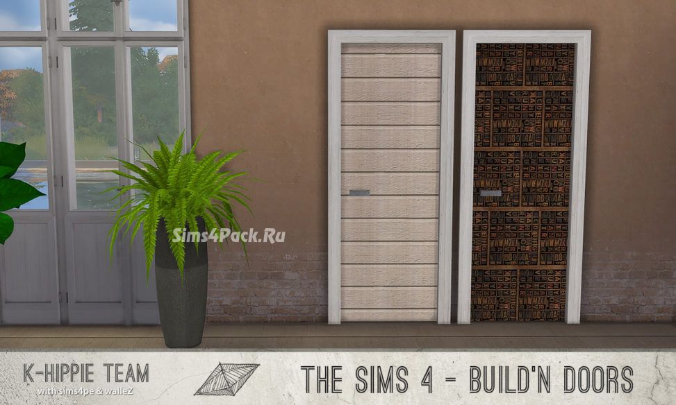 Набор дверей "K All Wood Doors – 21 Doors – sets 1, 2 & 3"