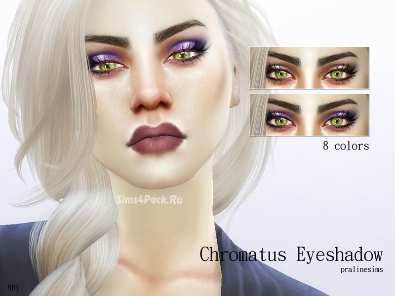 Тени для век "Chromatus Eyeshadow N01"