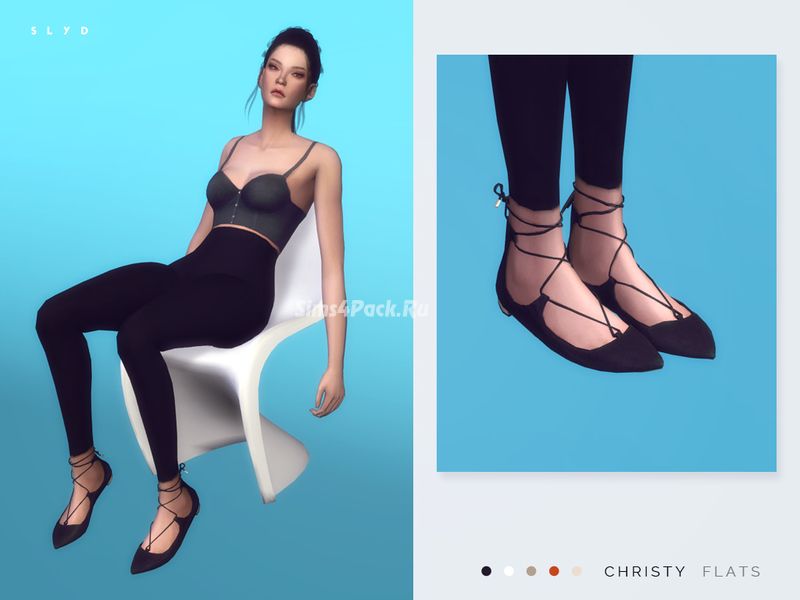 Балетки "Christy Flats"
