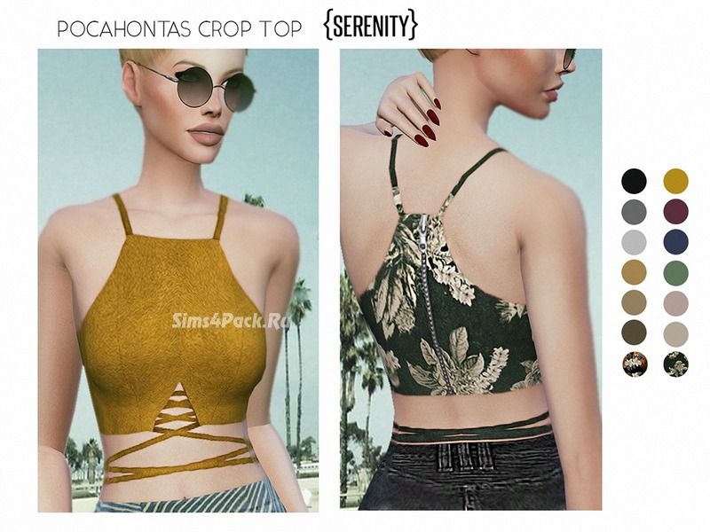 Топ "Pocahontas Crop Top"