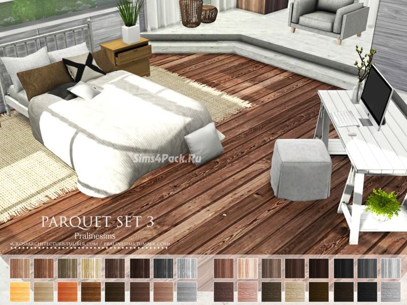 Набор напольных покрытий "Parquet Set 3"