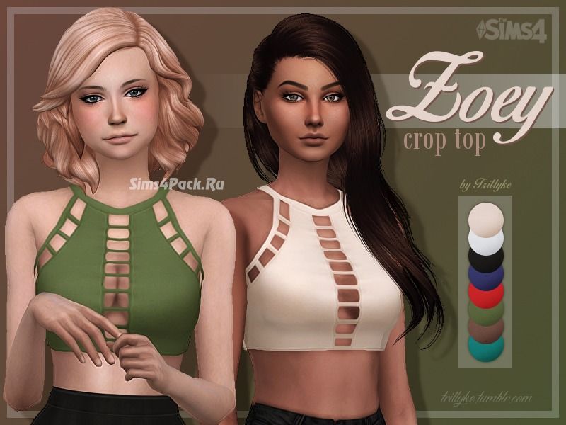 Топ "Zoey Crop Top"
