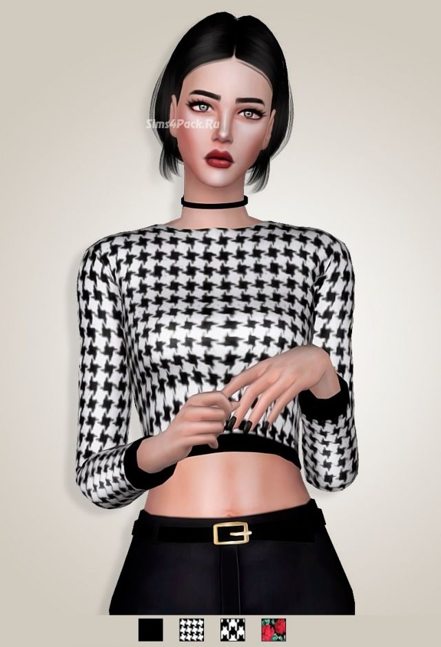Укороченный джемпер "MariaMaria Basic Top"