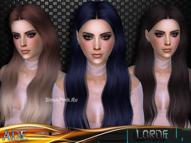 Прическа "Lorde"