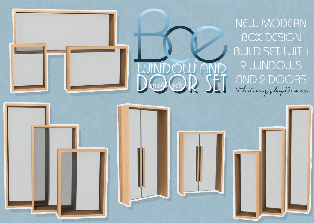 Строительный набор "Bae Window and Door Set"