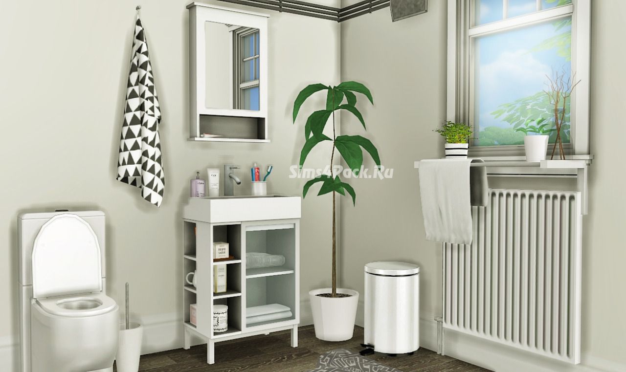 Ванная комната "IKEA LILLÅNGEN Bathroom Set"