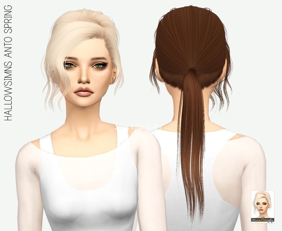 Прическа "HALLOWSIMS ANTO SPRING: SOLIDS"