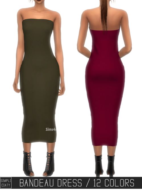 Платье "BANDEAU DRESS"