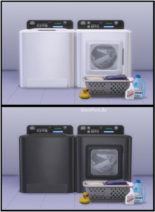 Стиральная машинка и сушилка "WASHER & DRYER RECOLORS"