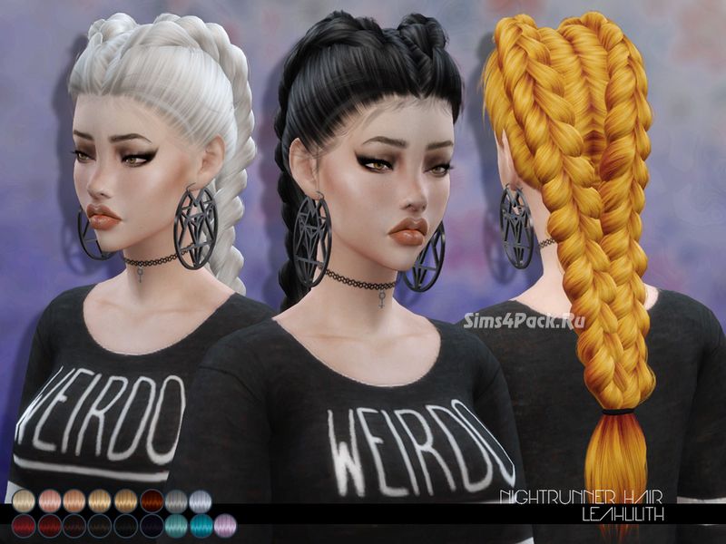 Женская прическа "Nightrunner Hair"