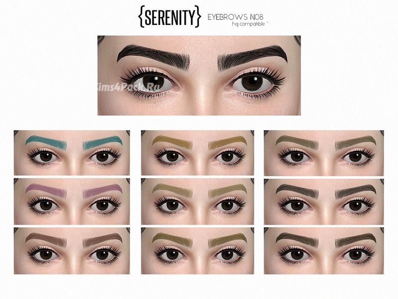 Брови "SRT Eyebrows N08"