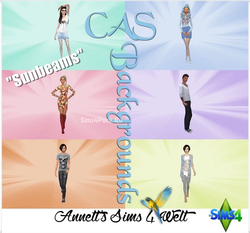 Фоны для CAS "Sunbeams"