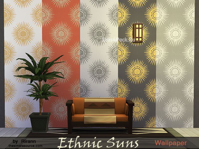Обои "Ethnic Suns"