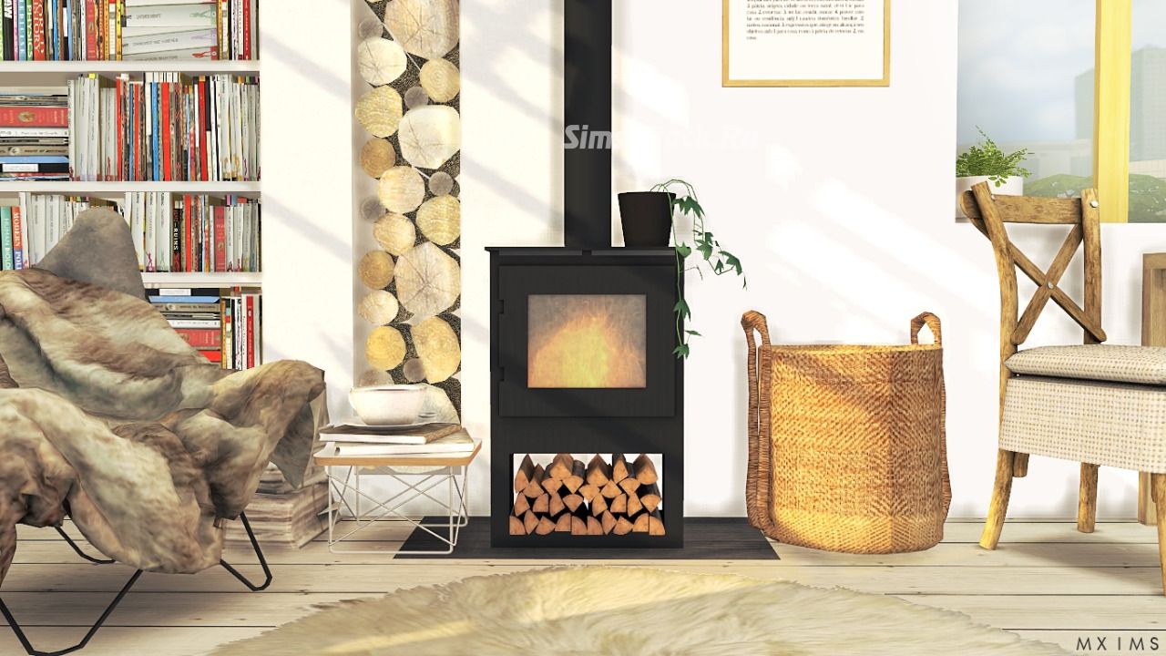 Дровяная печь "The Morsø Wood Burning Stove"