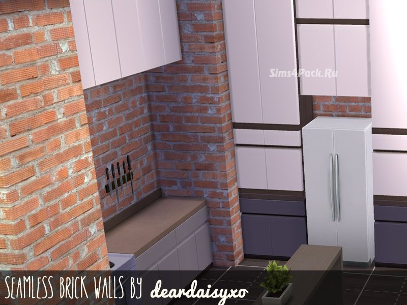 Настенное покрытие "Seamless Brick Walls"