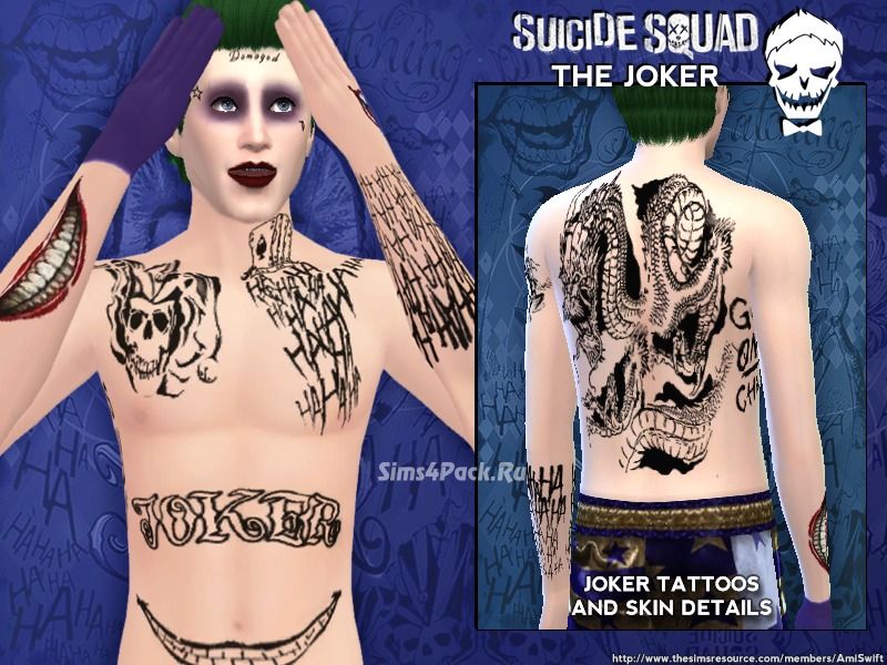 Набор Джокера "Suicide Squad's The Joker Set"