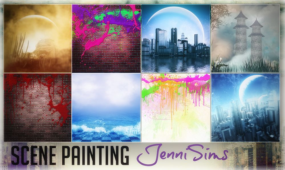 Картины "Scene Painting"